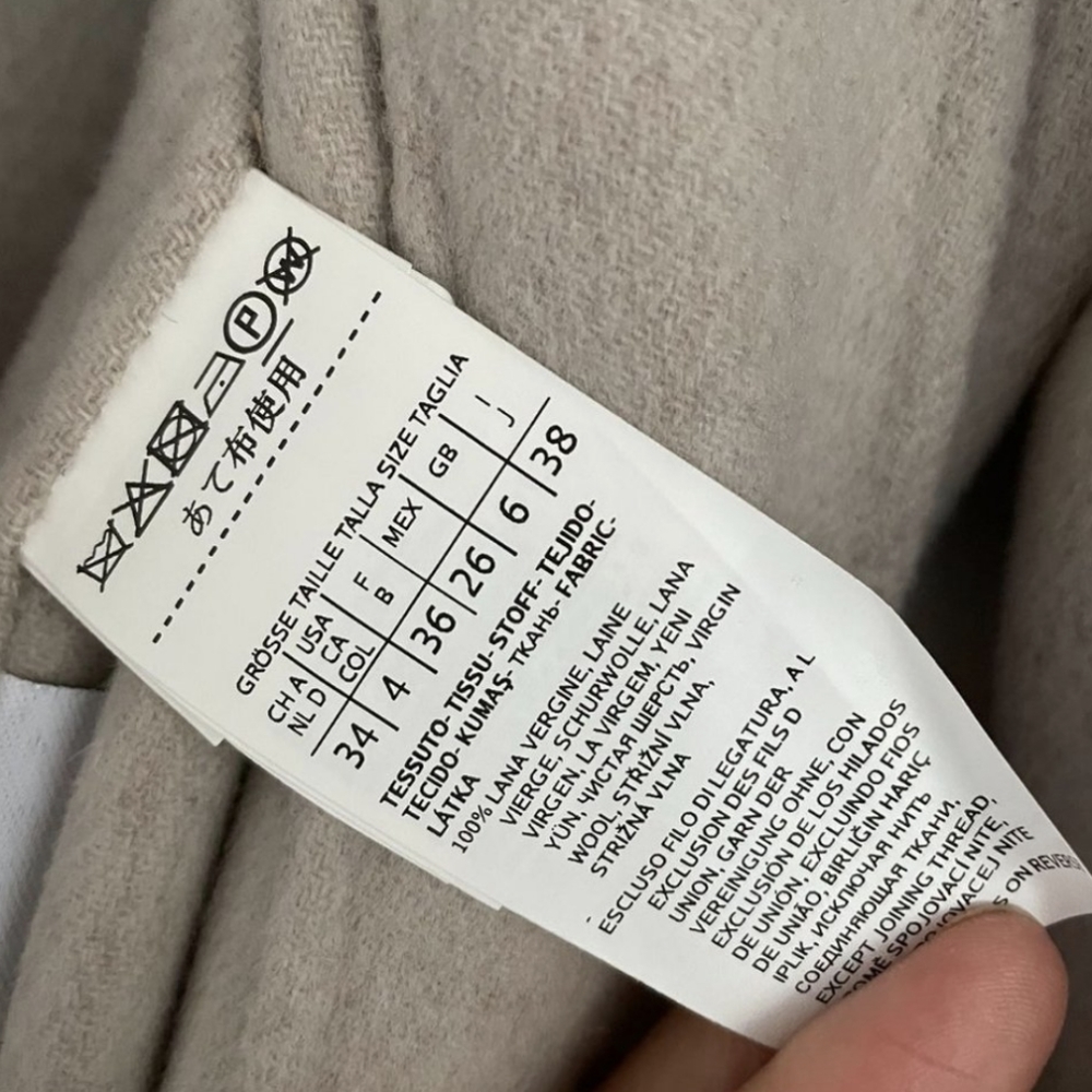 NWT S'MaxMara Emma Coat - Picture 6 of 6